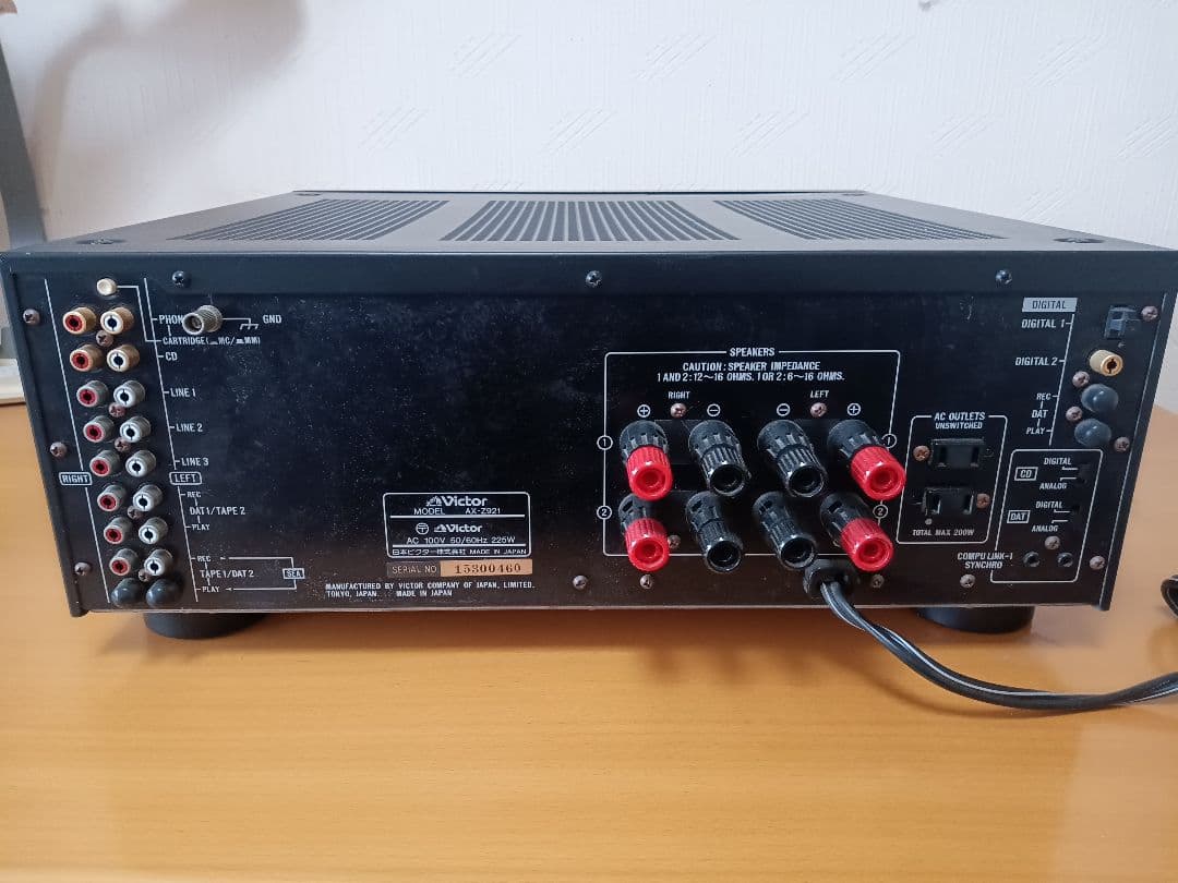 VICTOR プリメインアンプ　XL-Z921＊通電確認のみ
