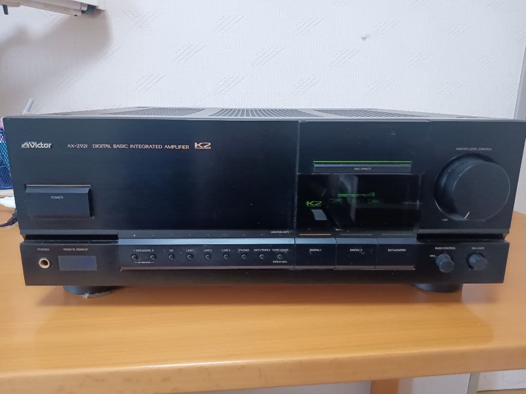 VICTOR プリメインアンプ　XL-Z921＊通電確認のみ