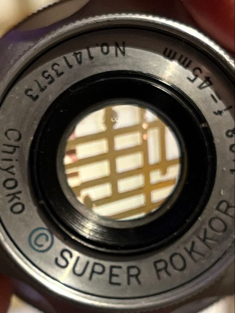 Leica IIIf バルナックライカ＋名玉Rokkor 45mm f2.8