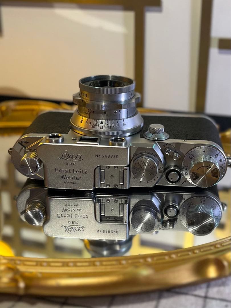 Leica IIIf バルナックライカ＋名玉Rokkor 45mm f2.8