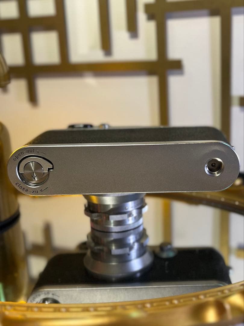 Leica IIIf バルナックライカ＋名玉Rokkor 45mm f2.8