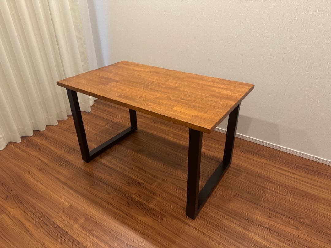 【あ】KANADEMONO THE TABLE / ラバーウッド ブラウン