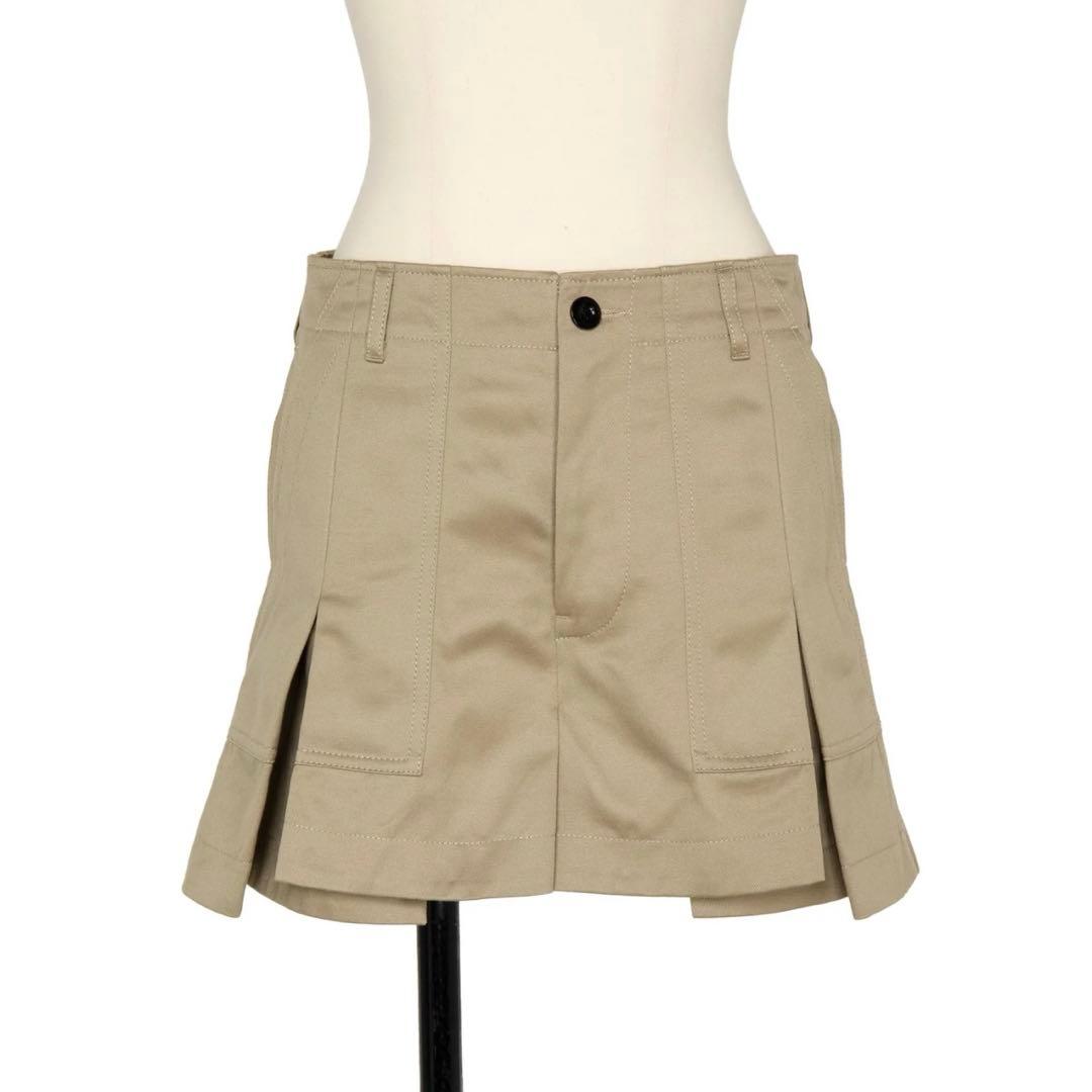 特別価格！sacai Cotton Chino Shorts(Beige)