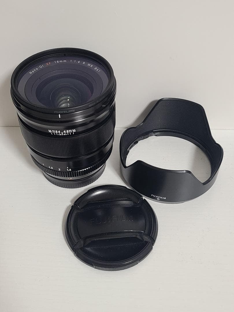 レンズ(単焦点) FUJIFILM XF16mm F1.4 R WR+ Filter