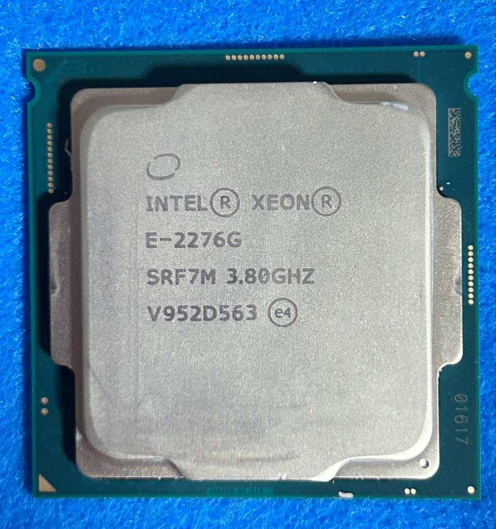 正常動作品 Intel XEON E-2276G 3.8GHz ソケット1151