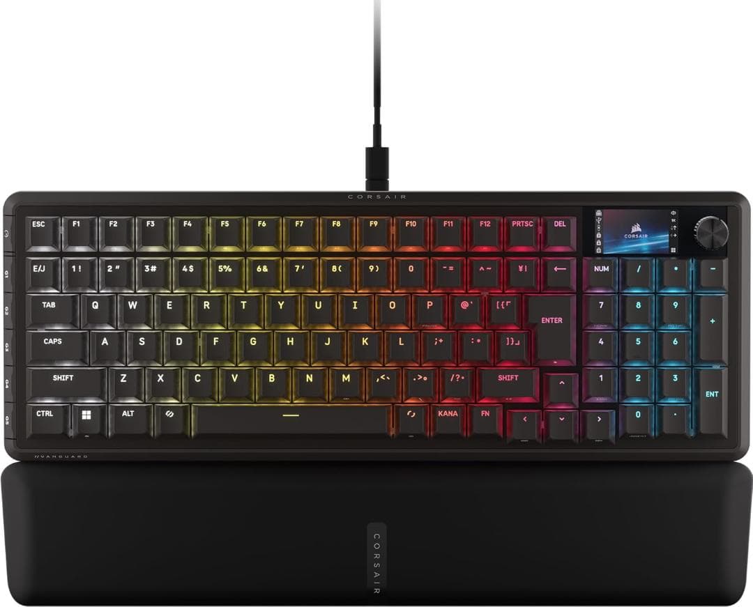 CORSAIR VANGUARD 96 PRO 有線ゲーミングキーボード 日本語