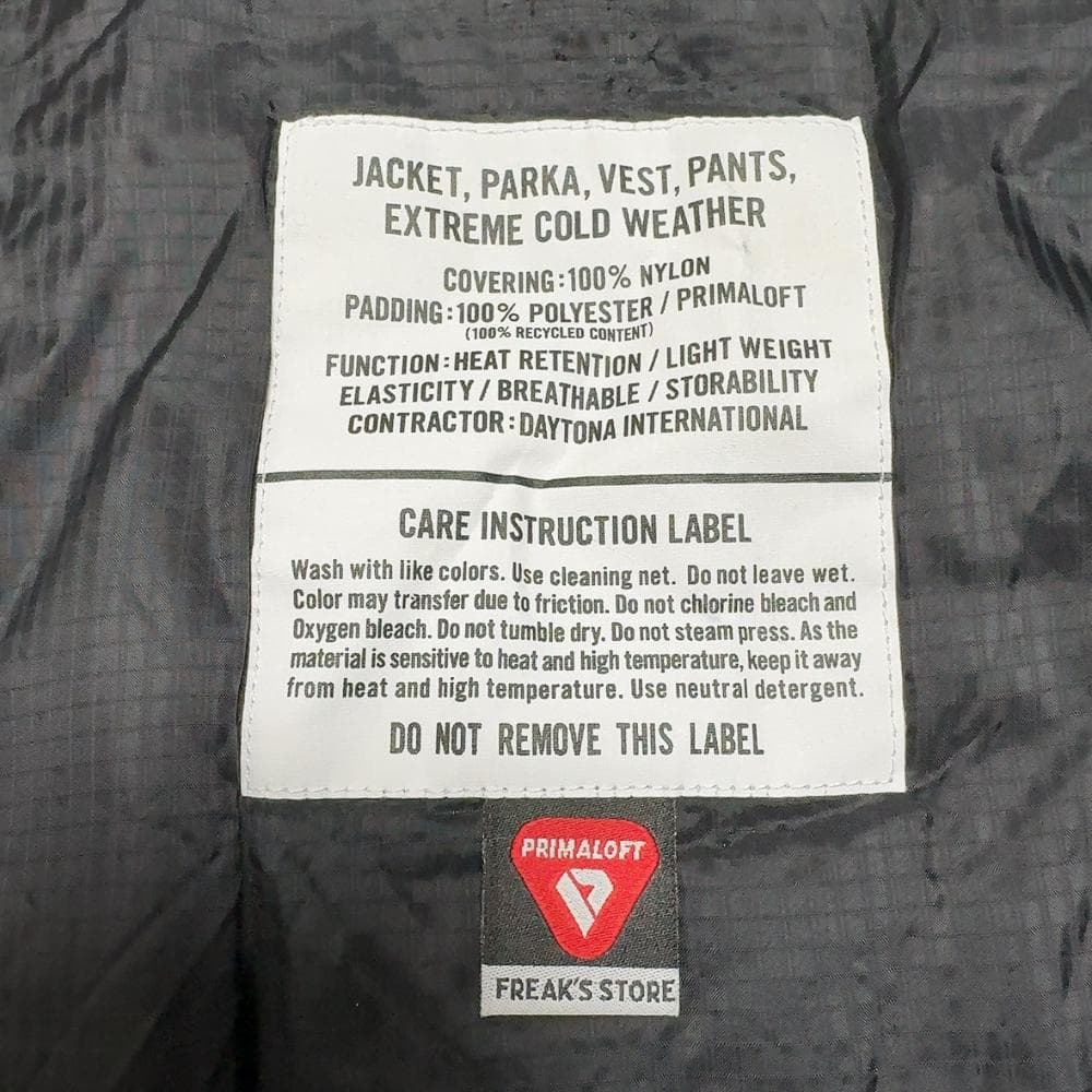 ECWCS level7 type ハッピージャケット プリマロフト M 短丈