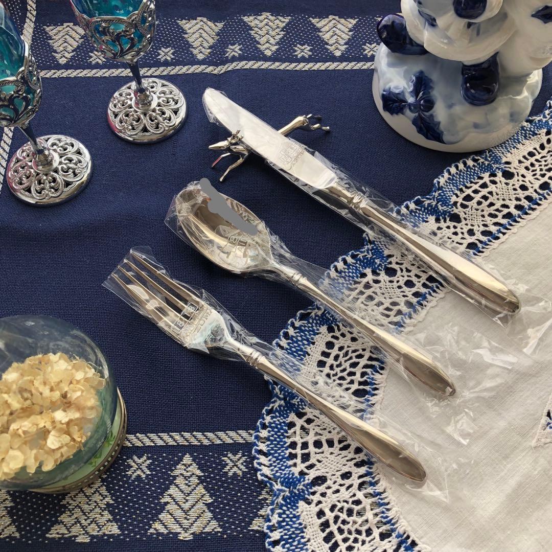 AZUMAインペリアル18-18 ディナー3点セット&カトラリーレスト　トナカイ