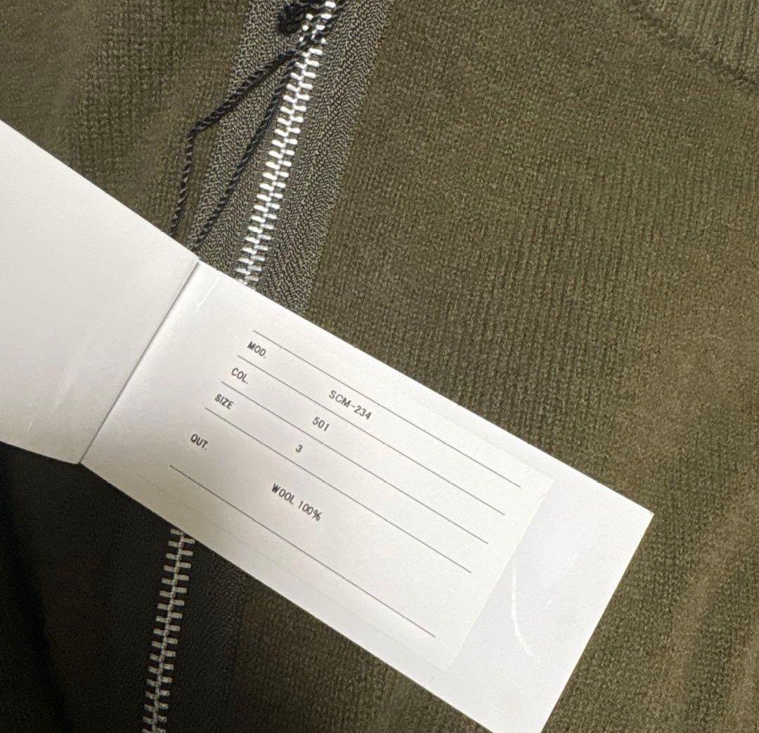 size３　SACAI CLASSIC Wool Knit