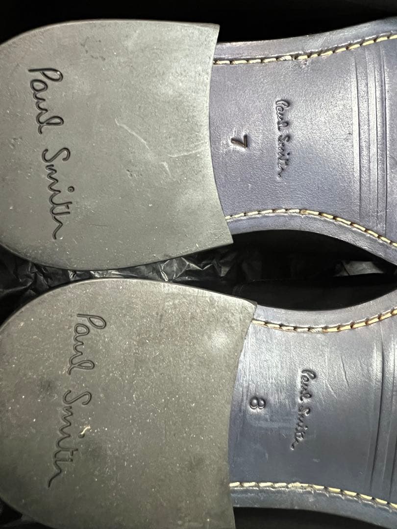 定価6.8万 ポールスミス プレーントゥ ダービーシューズ 少々訳あり