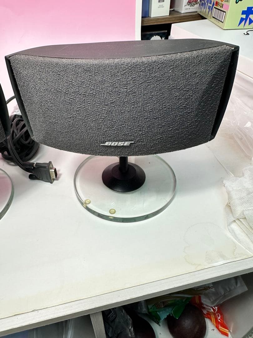 希少 BOSE ボーズ スピーカーシステム ホームシアターリモコン付き