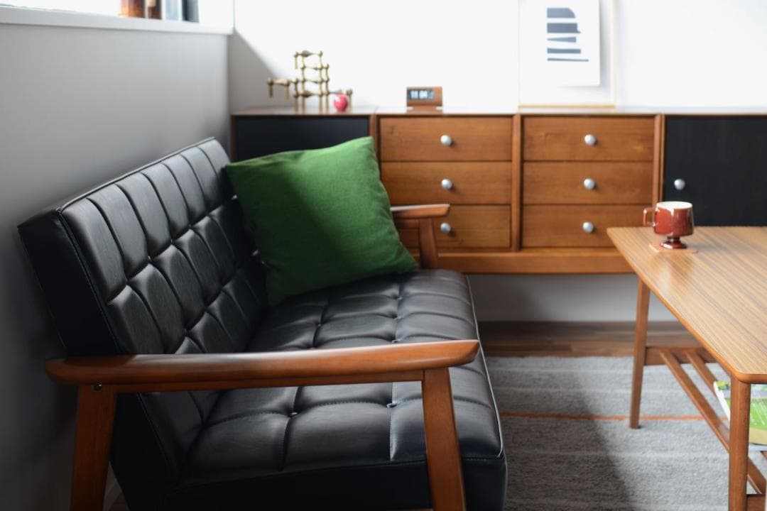 カリモク60 Kチェア 2シーター スタンダードブラック