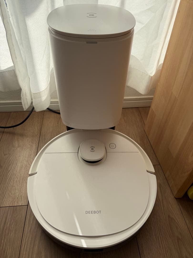 DEEBOT N8+ ロボット掃除機本体 ホワイト 充電ドック付き