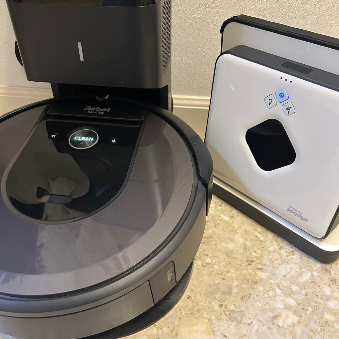 iRobot ルンバi7+ 本体、ブラーバセット
