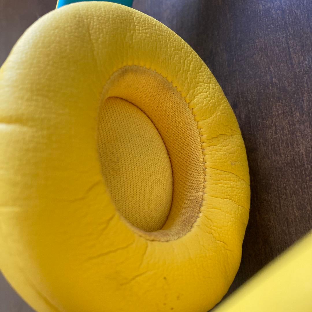 Beats ワイヤレスヘッドホン イエロー/ブルー