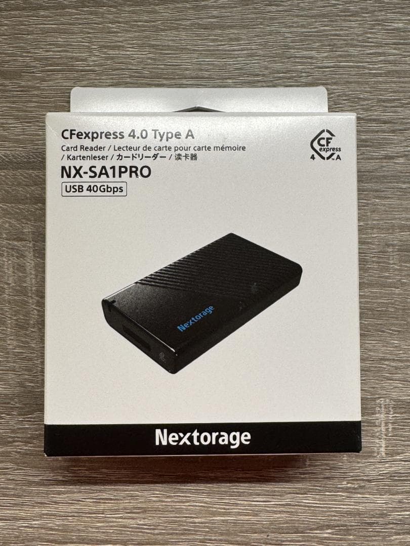 Nextorage NX-SA1PRO CFexpressリーダー 未使用開封済