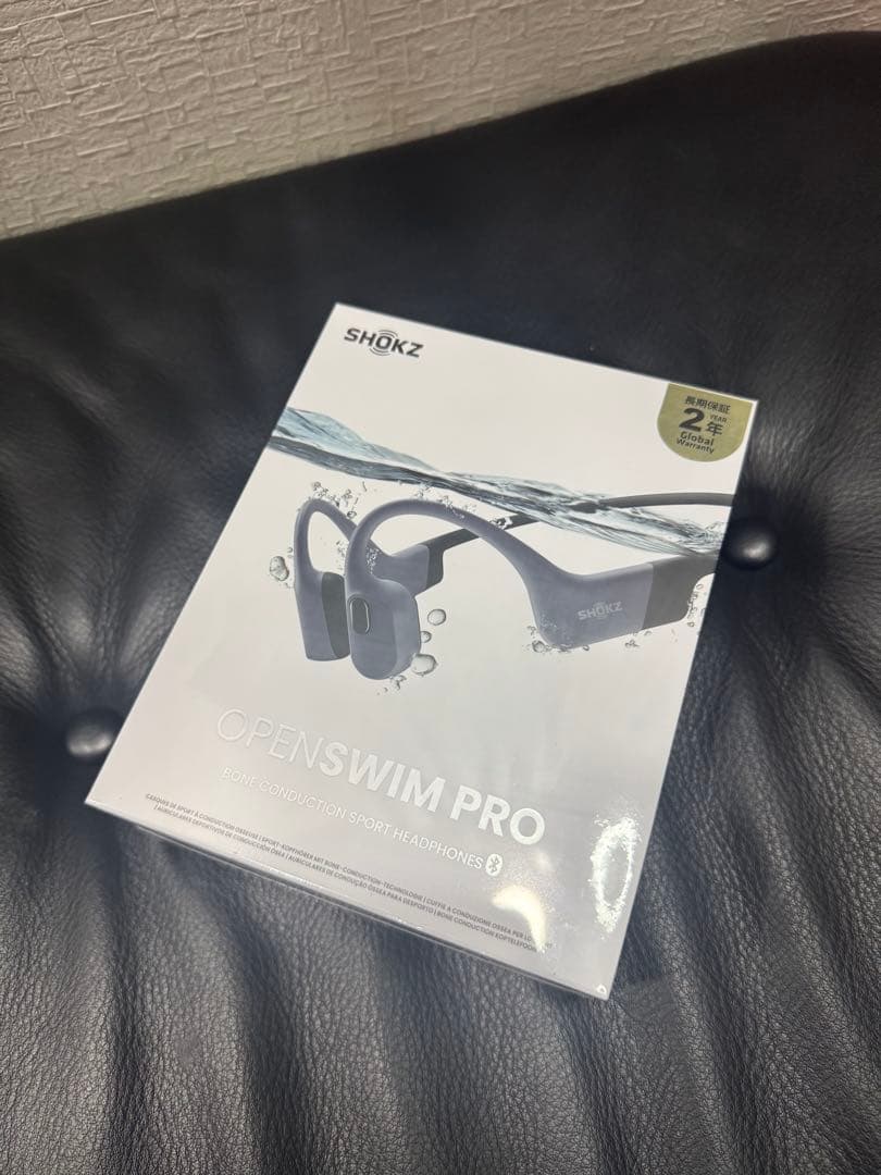 【新品未開封】 SHOKZ OpenSwim Pro 骨伝導イヤホン