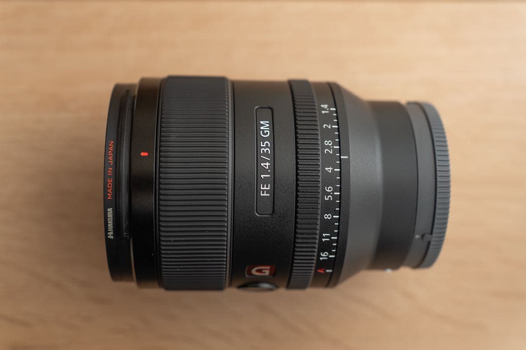 限定価格SONY FE 35mm F1.4 GM レンズ