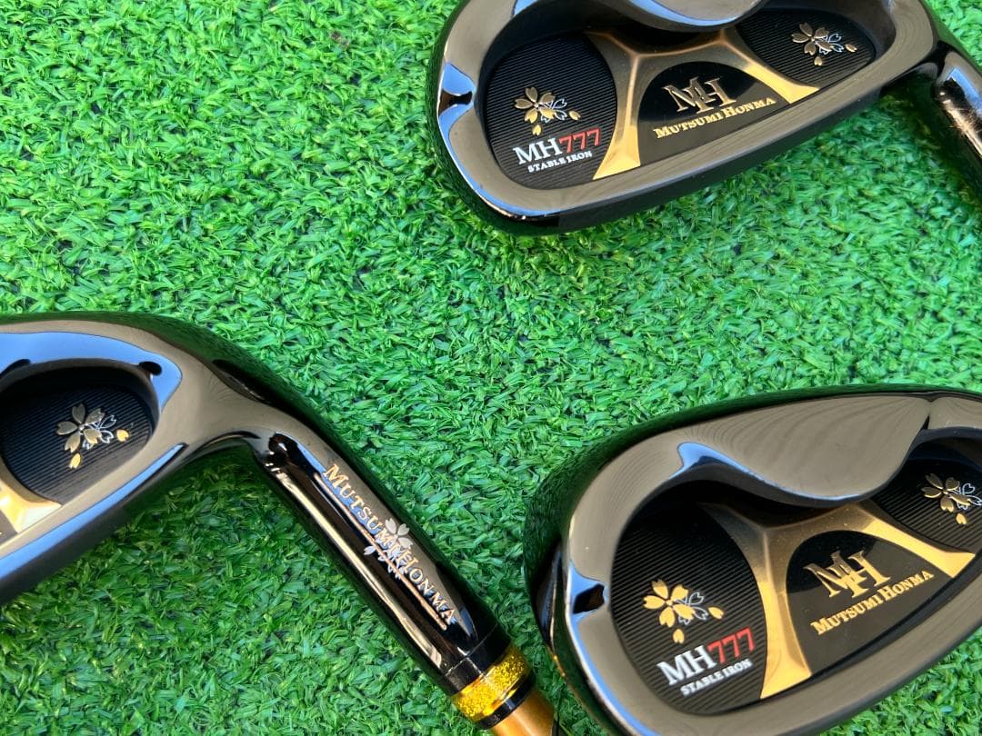 ぼ*ん様 MUTSUMI HONMA MH777 ワンレングス アイアンセット