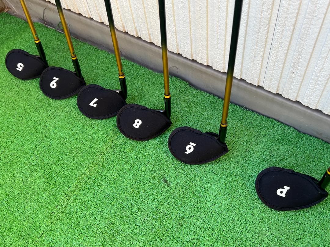 ぼ*ん様 MUTSUMI HONMA MH777 ワンレングス アイアンセット