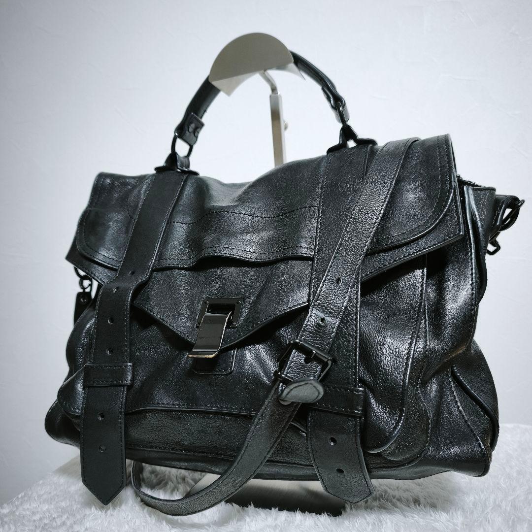 プロエンザスクーラー レザー ミディアムバッグ　PS1 2way