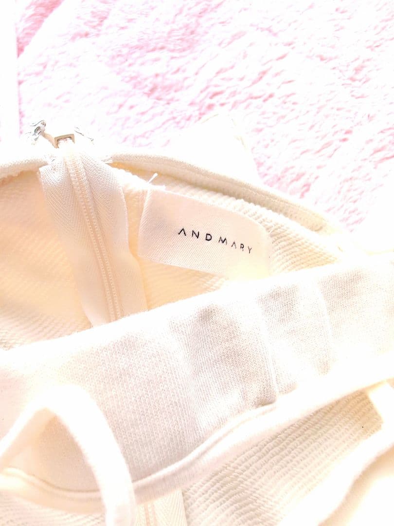 ワンピース andmary Bebe ribbon dress