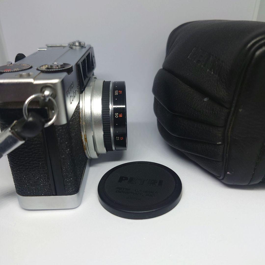 PETRI Color 35 フィルムカメラ (ジャンク)ケース付