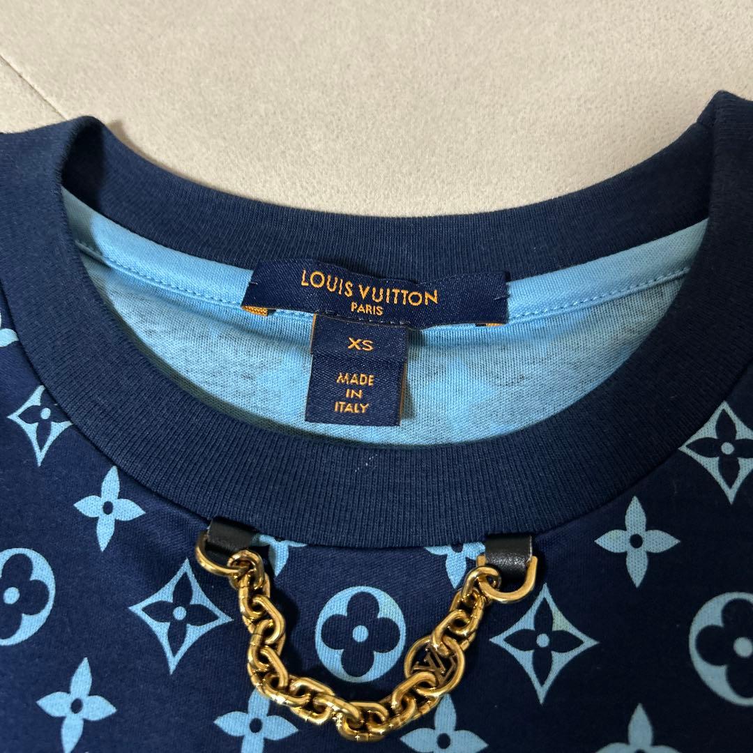 LOUIS VUITTON ロゴプリント Tシャツ XS