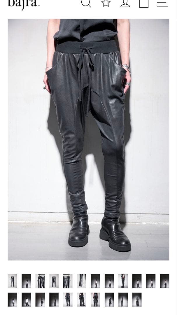 bajra パンツ　(2回短時間着用のみ) バジュラ