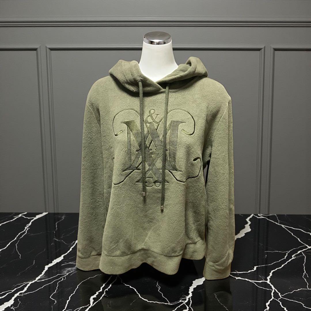 MAX&CO Max Mara ビックM刺繍ロゴ　スエット　パーカー　Lサイズ