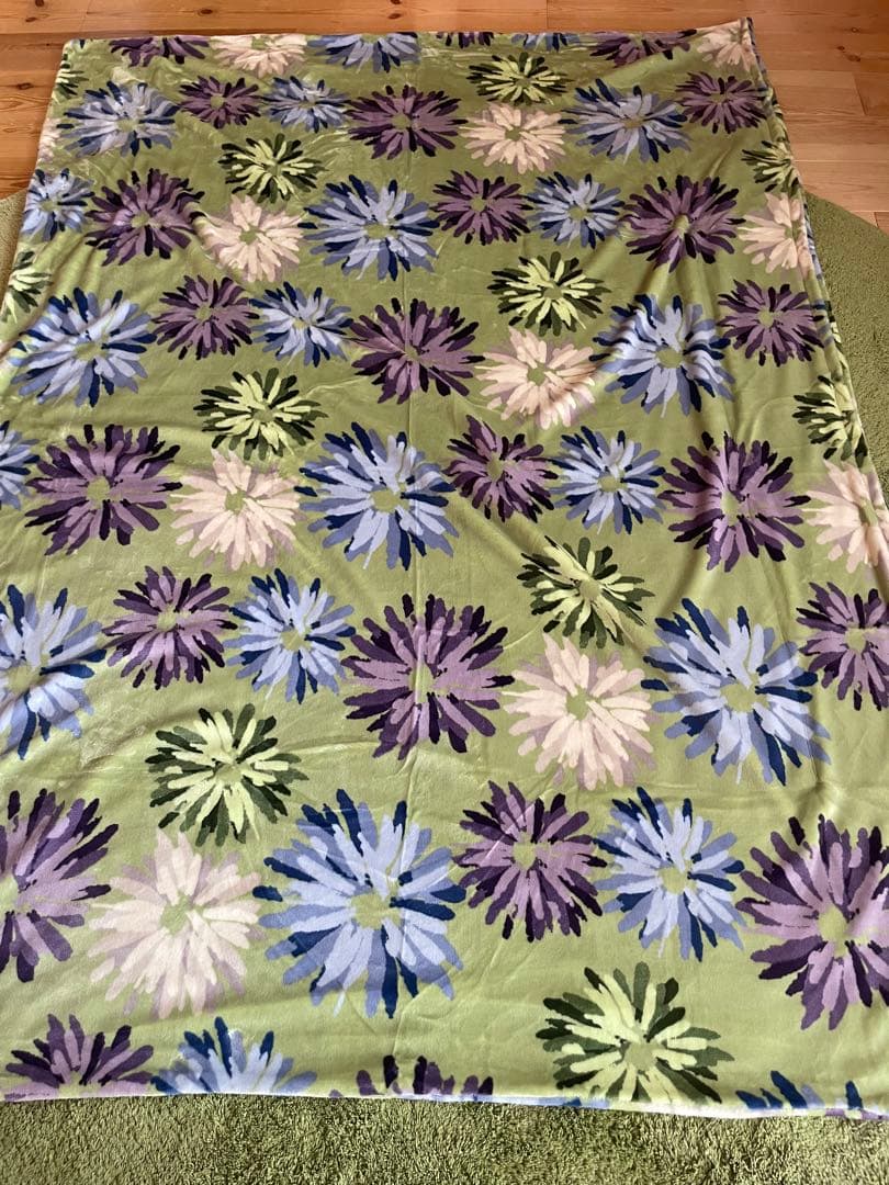 2枚セット【シビラ】あったか掛カバー　シングル　ホワイト　グリーン各1枚