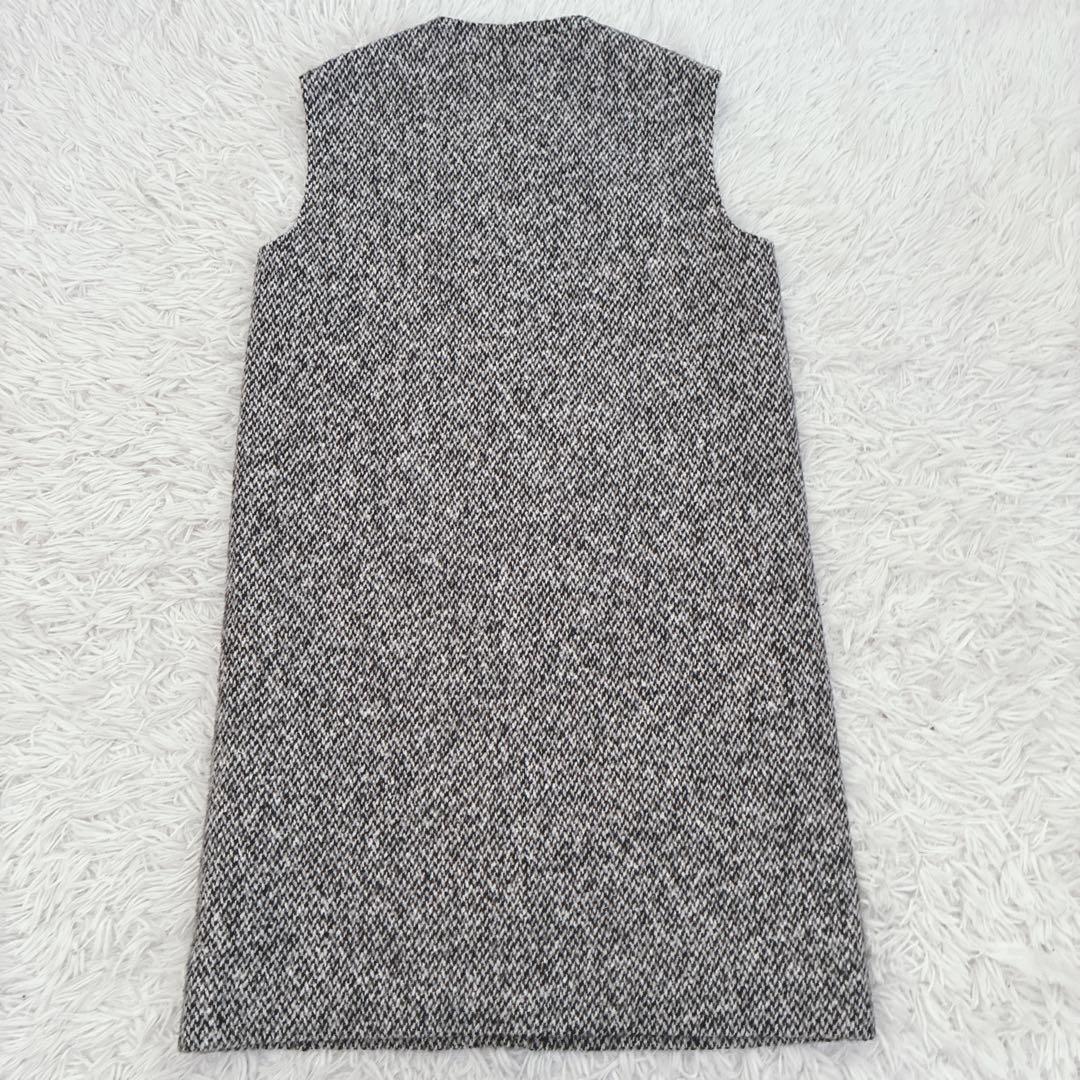 MADISONBLUE マディソンブルー ツイード ロング ジレ ベスト