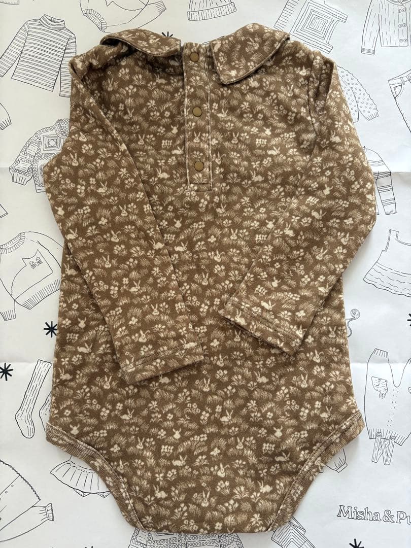 (新品)misha &puff Baby Petit Collar Onesie