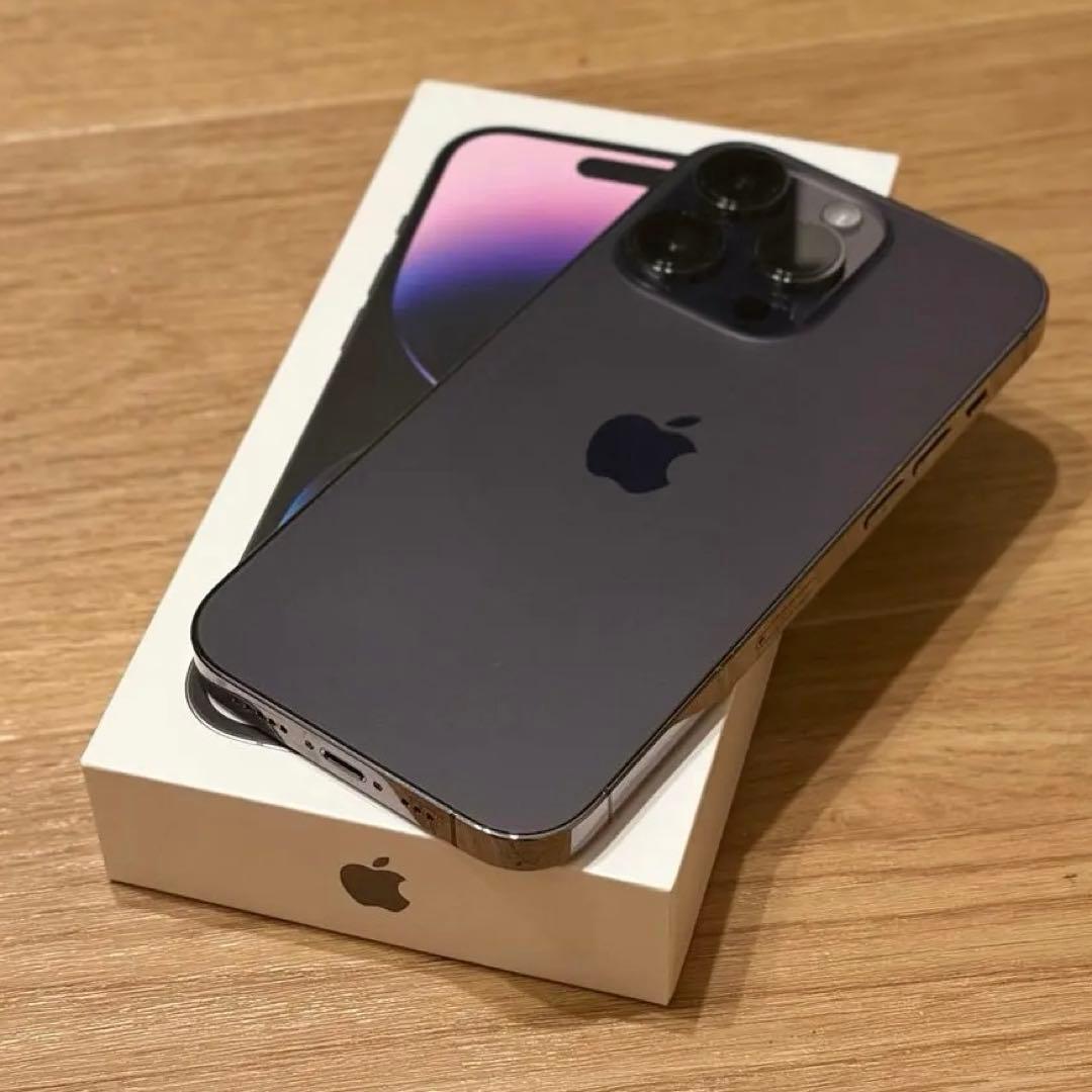 【美品】Apple iPhone 14 Pro 256GB SIMフリー