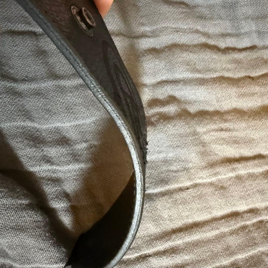 レア＊ヴィヴィアンウエストウッド＊オーヴ刺繍レザーバングル＊ブレスレット