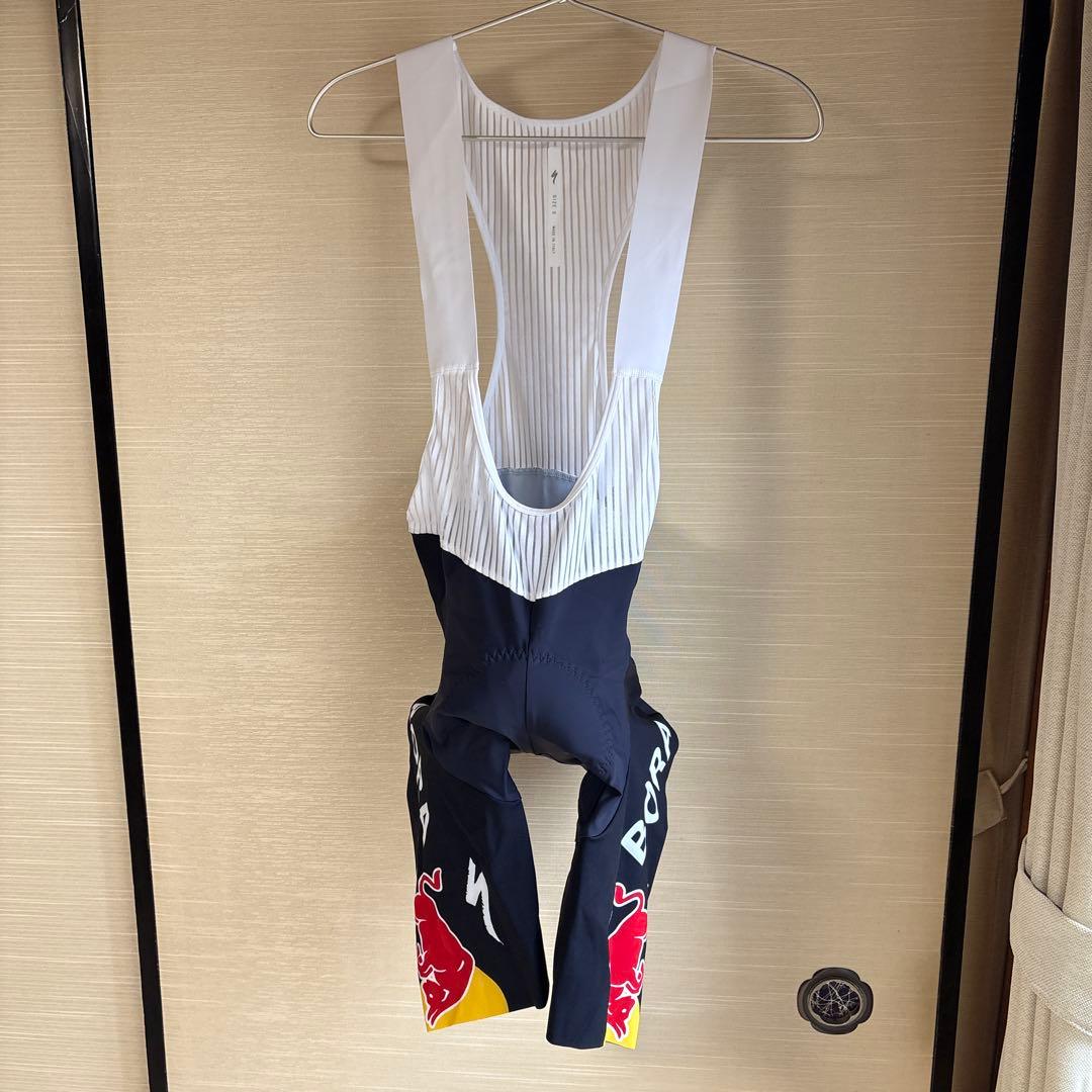 eso スペシャライズド レッドブル ジャージ、ビブ、ベスト 3点セット