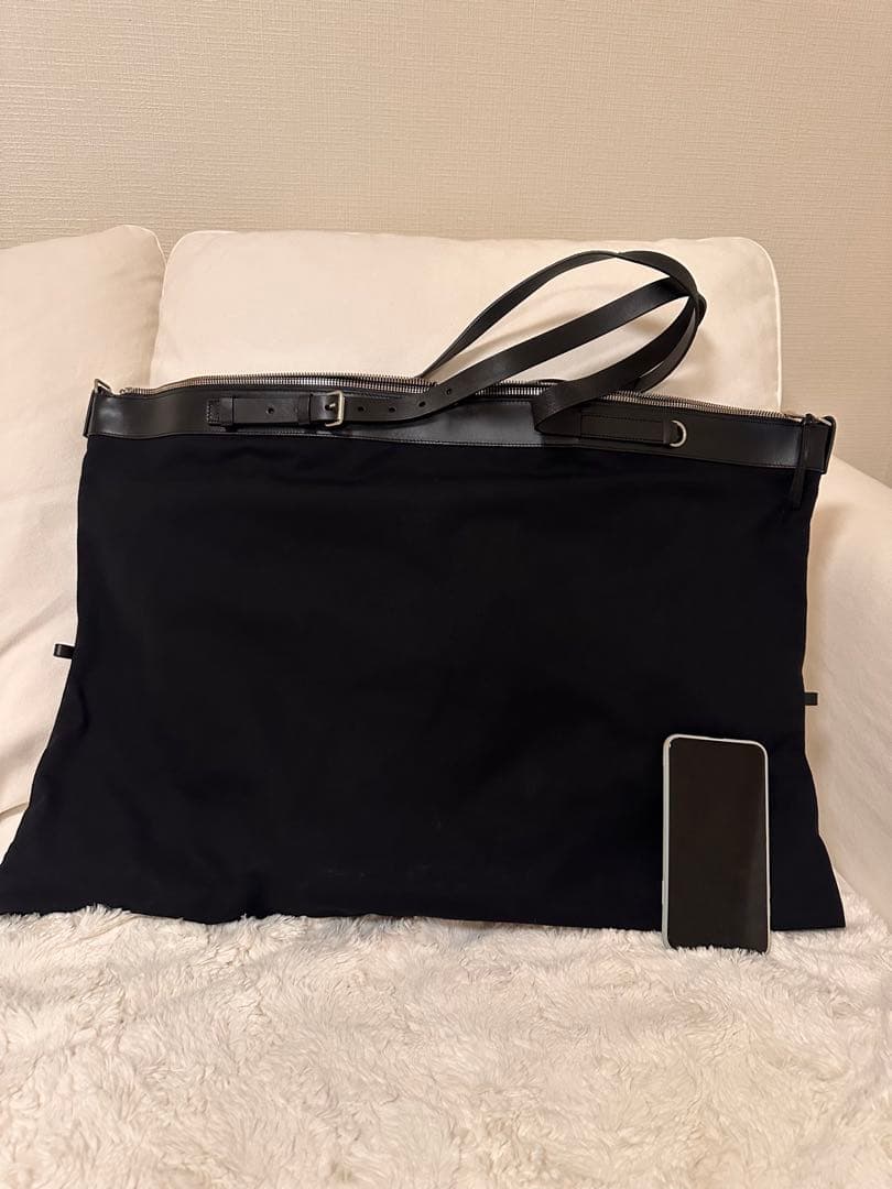 SAINT LAURENT 黒 大容量トートバッグ