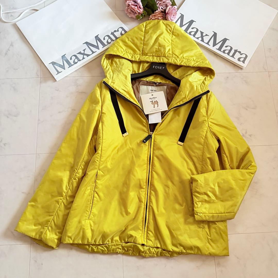 未使用タグ付★22AW マックスマーラ ザキューブ キルティングジャケット 42