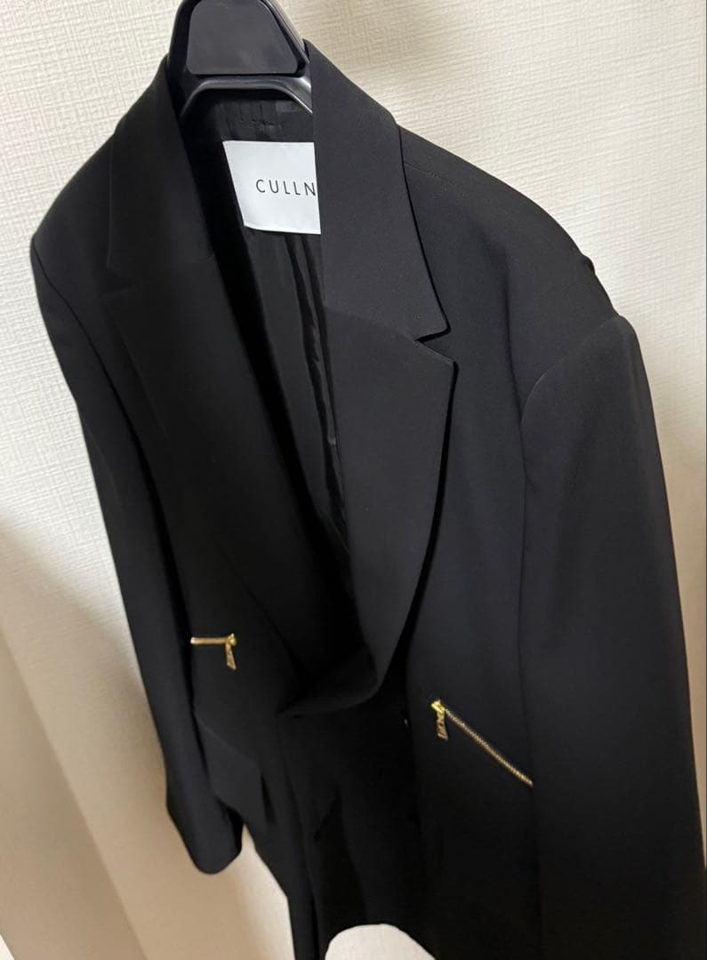 【たかお】CULLNI ダブルサテンジップポケットテーラード サイズ1