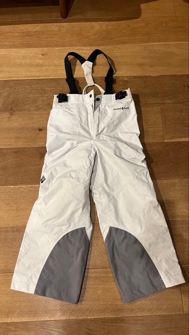 モンベル　110 スキーウェアとグローブセット　男の子　女の子　2回使用