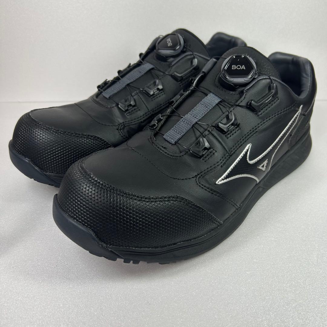 【美品】 MIZUNO 安全靴BOA付き スニーカー JSAA A種