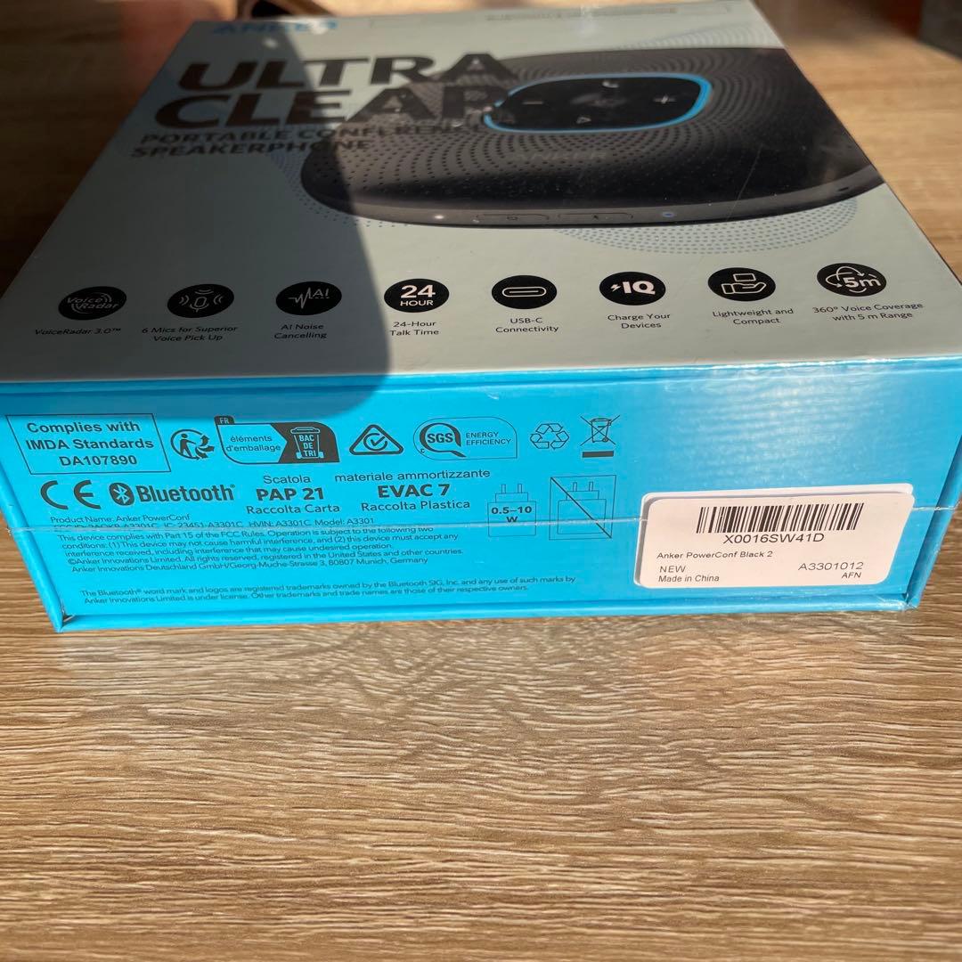 【新品】ANKER PowerConf ポータブルスピーカーフォン