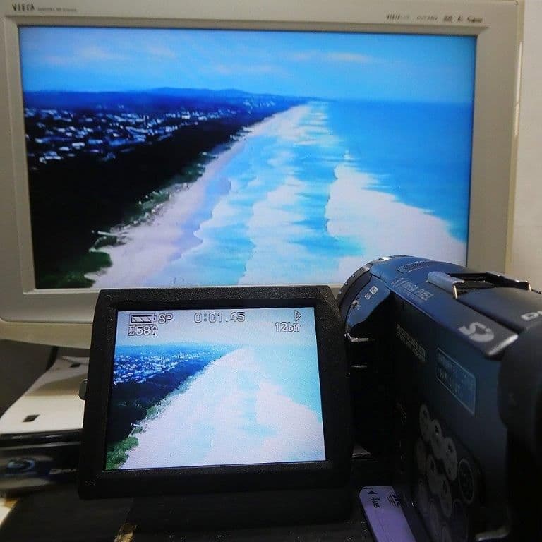 美品・動作良好 パナソニックNV-GS100 MiniDVビデオ DVD化に最適