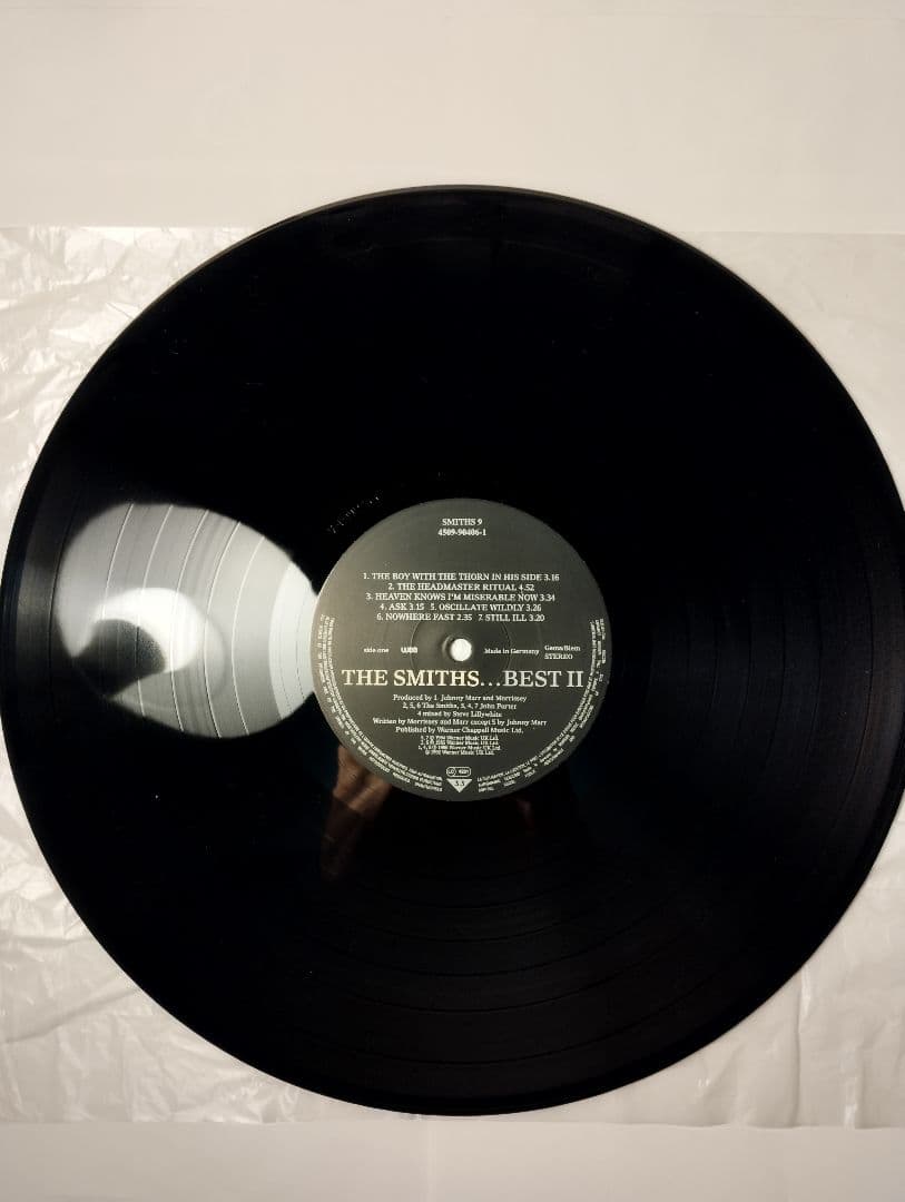 THE SMITHS BEST II UK盤アナログレコード 極上品