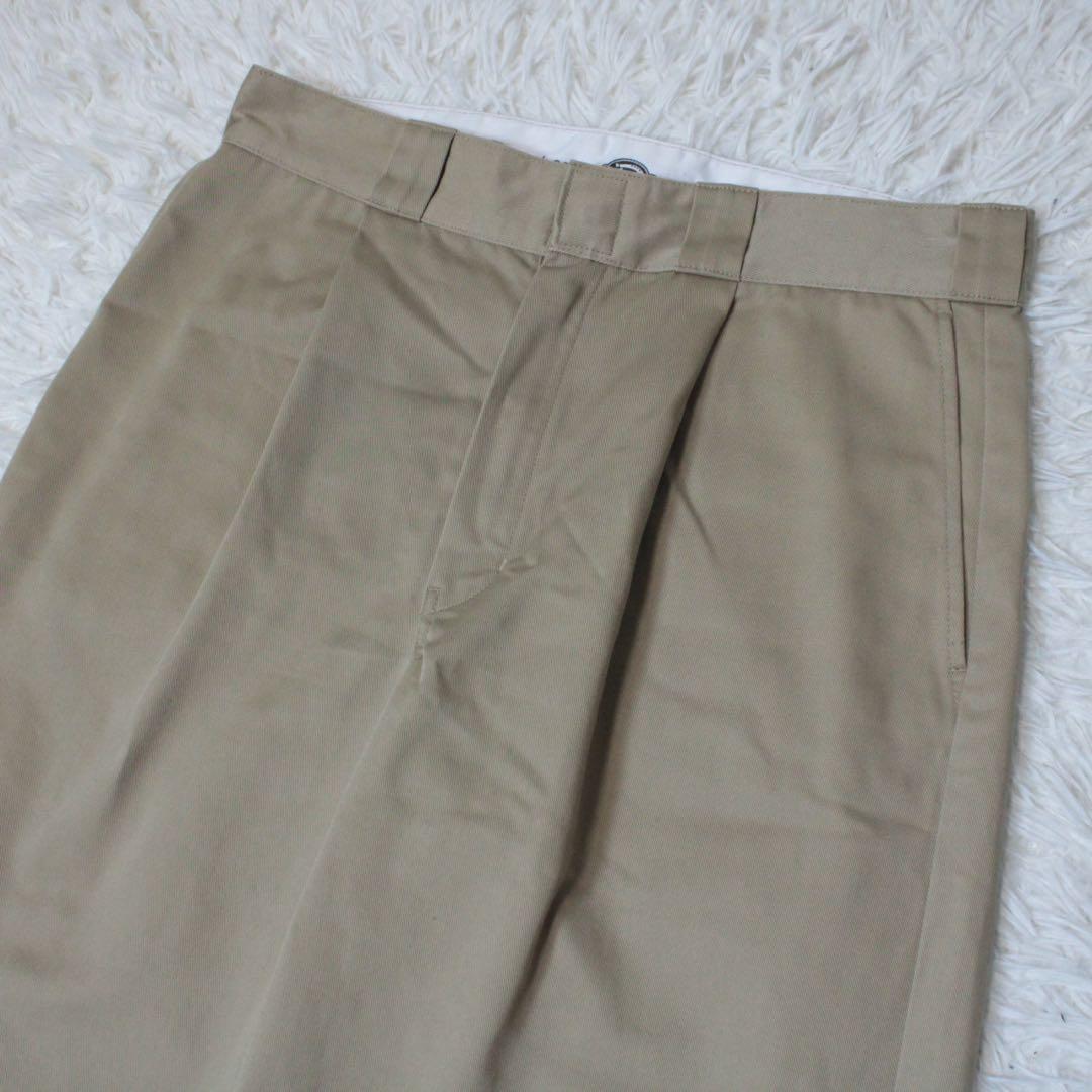 ok.soon Dickies wide chino pants ベージュ L