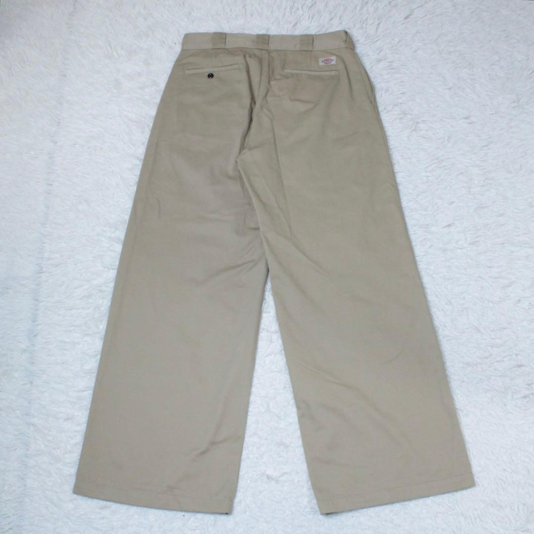 ok.soon Dickies wide chino pants ベージュ L