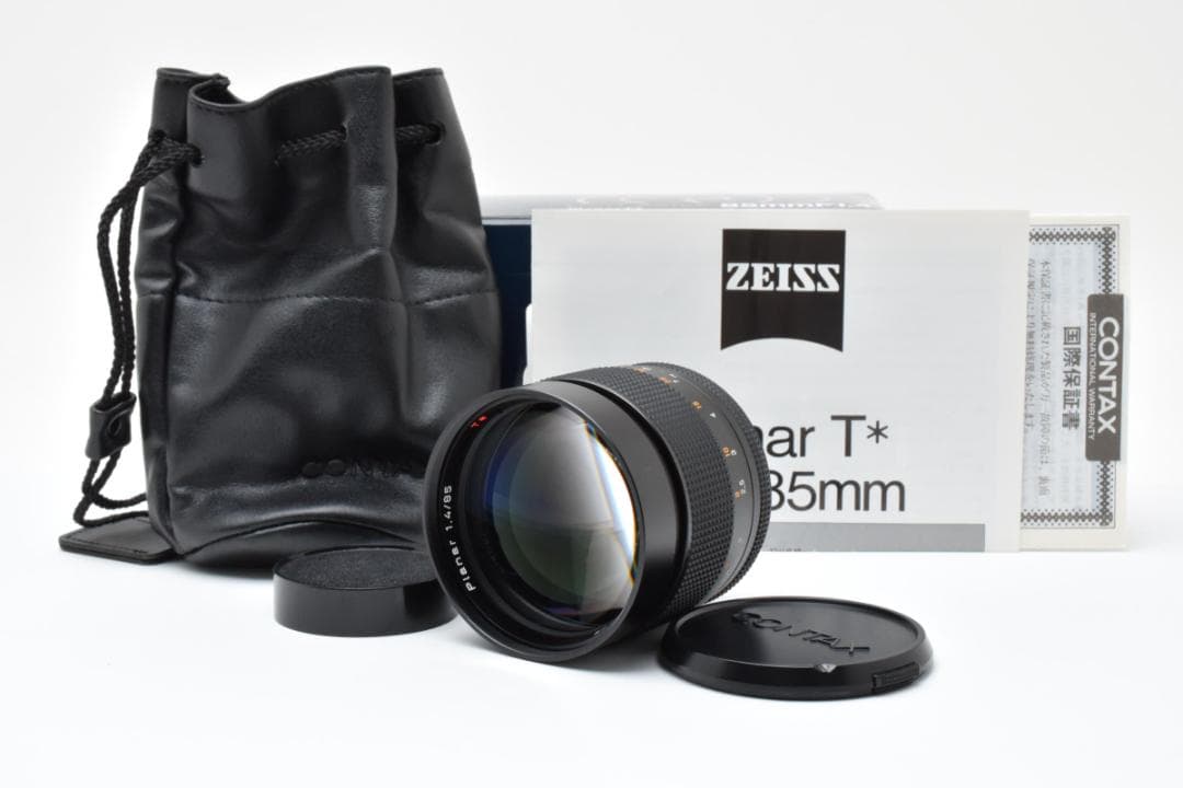 ★美品★ Contax Planar 85mm F1.4 T* MMJ 単焦点