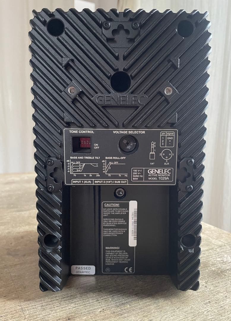 【完全動作】Genelec 1029A 単品 値下げ28,000円即決！