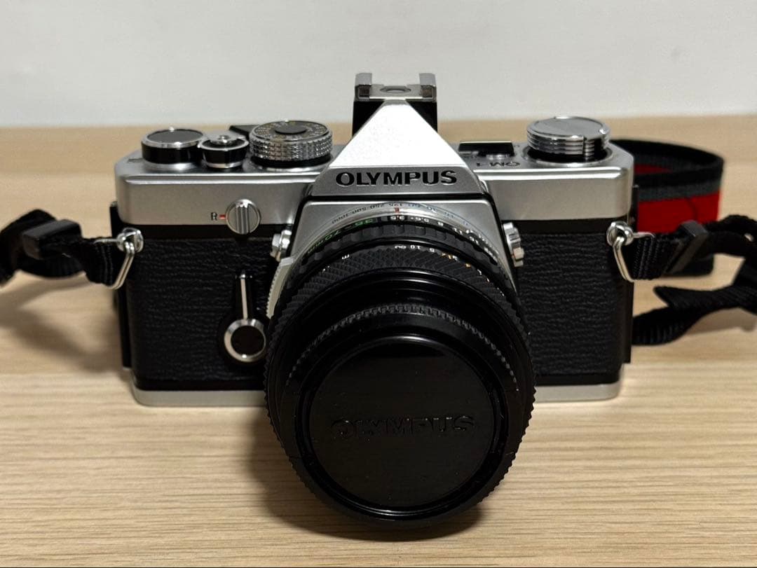 OLYMPUS OM-1 レンズ付き オリンパス フィルムカメラ 自宅保管品