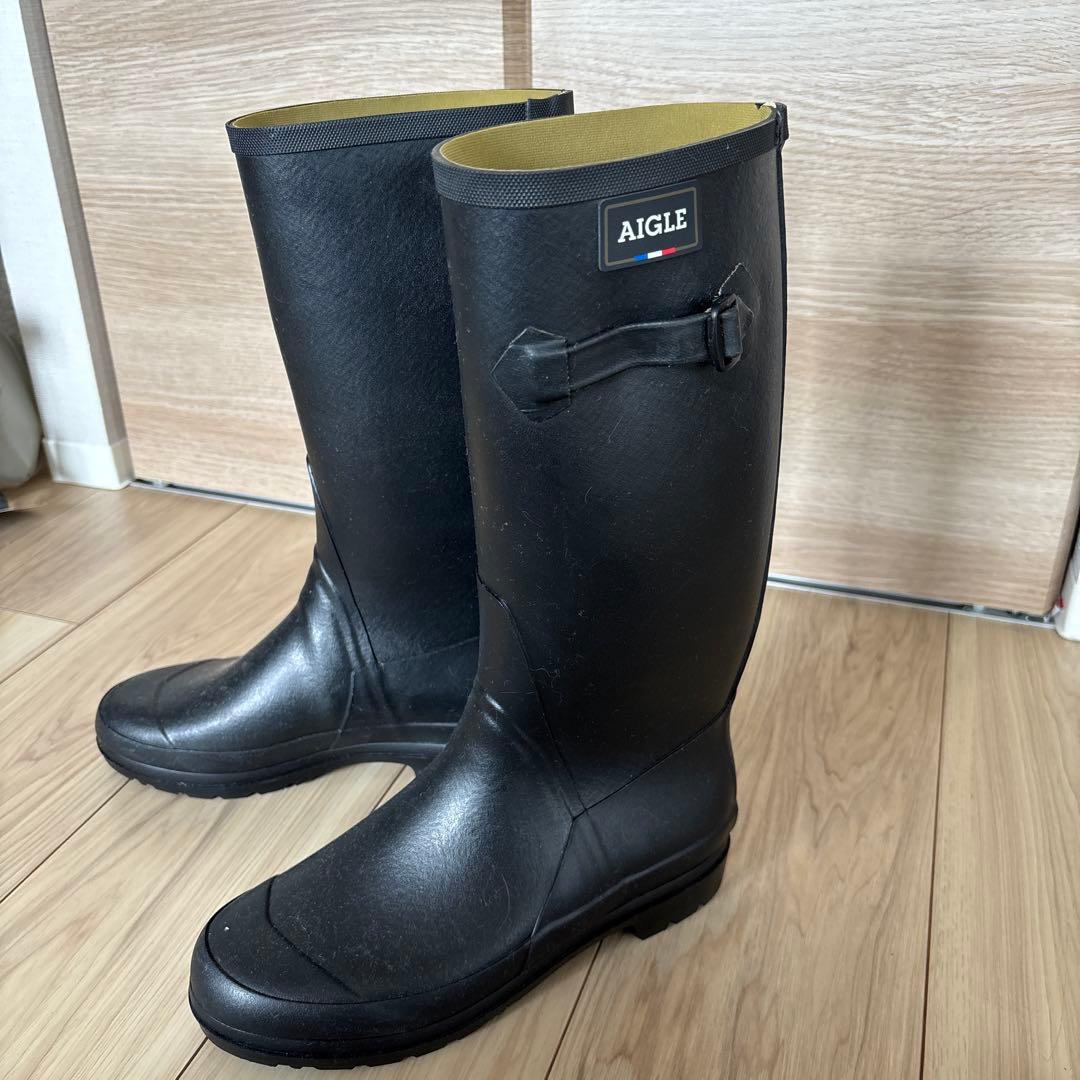 エーグル　メンズ長靴　38